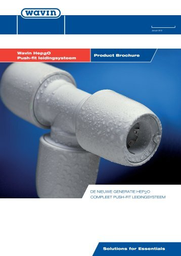 Productbrochure Hep2O - Van Walraven