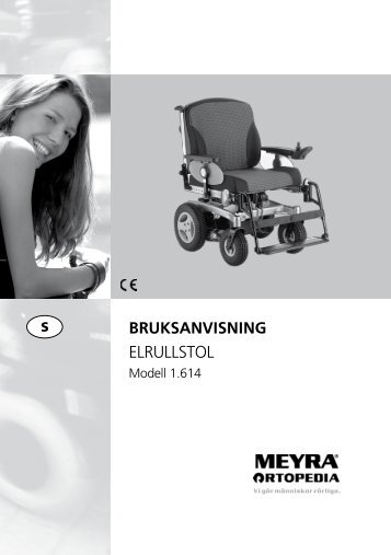 BRUKSANVISNING ELRULLSTOL - Meyra