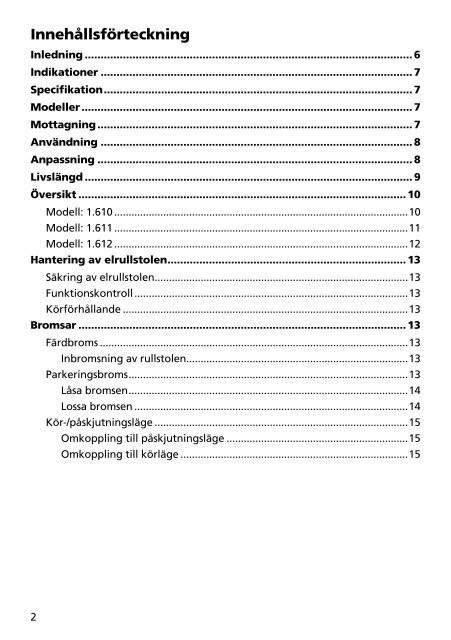 BRUKSANVISNING Elrullstol - Meyra