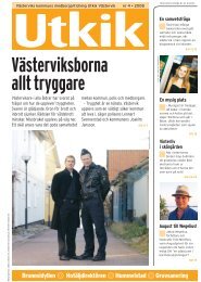 Utkik nr 4 2008, del 1 - Västerviks kommun