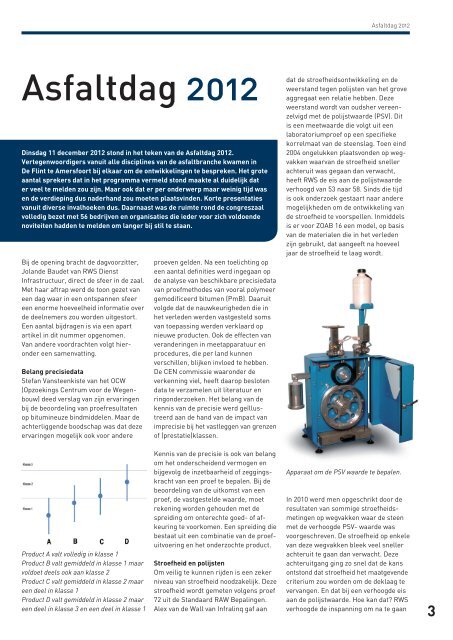 Asfaltdag 2012 - VBW-Asfalt