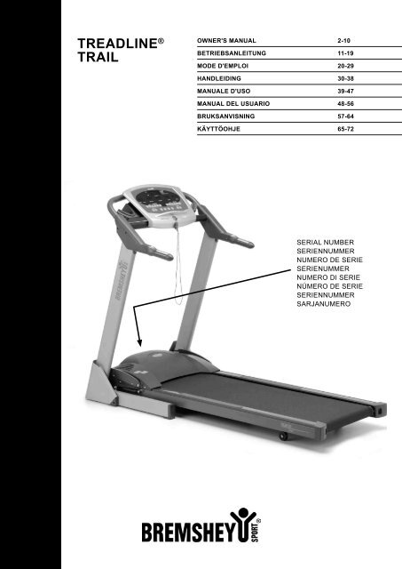 TREADLINE® TRAIL - Trimdax