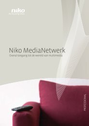 Download hier de brochure over het Niko MediaNetwerk
