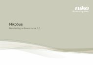 Download hier de software handleiding van Nikobus