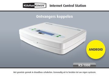 Ontvangers koppelen - Klikaanklikuit