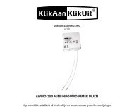 AWMD-250 MINI INBOUWDIMMER MULTI - Klikaanklikuit