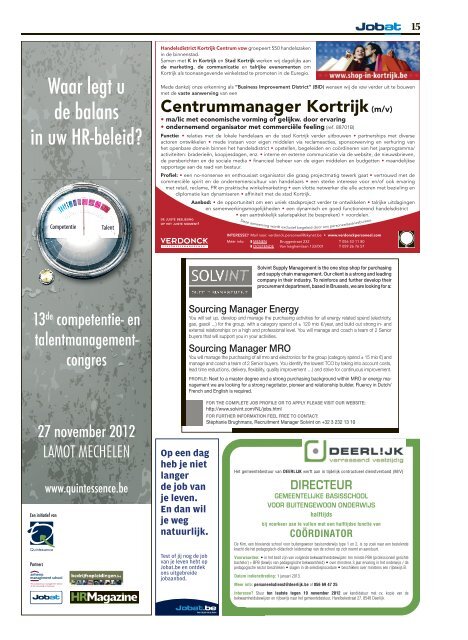 Editie Antwerpen en Limburg - Jobat