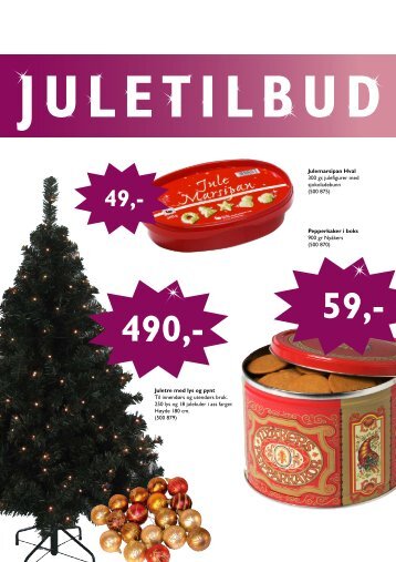 Pepperkaker i boks 900 gr Nyåkers (500 870) Julemarsipan Hval ...