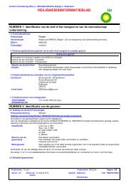 veiligheidsinformatieblad - Castrol - PDS & MSDS Search