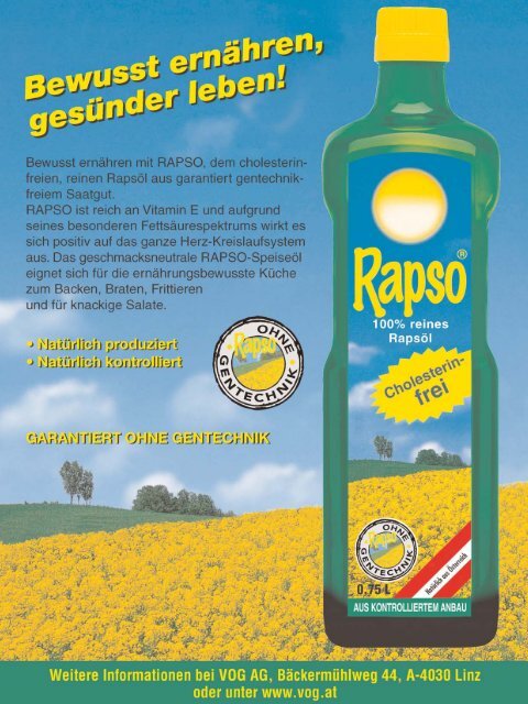 Juni 2007 - Verband der Ernährungswissenschafter Österreichs