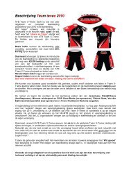 Beschrijving Teamkleding ATB Team X-Treme - Sport