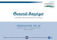 PREISLISTE NR.50 - General-Anzeiger Bonn