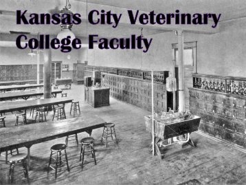 KCVC Faculty - College of Veterinary Medicine