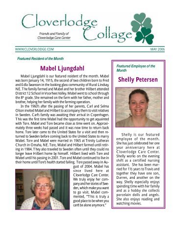 Mabel Ljungdahl Shelly Petersen - Vetter Health Services