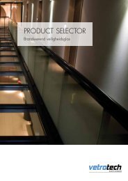 ProduCT SeLeCTor - Vetrotech Saint-Gobain