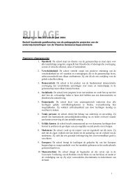 BIJLAGE - Vlaamse Gemeenschapscommissie