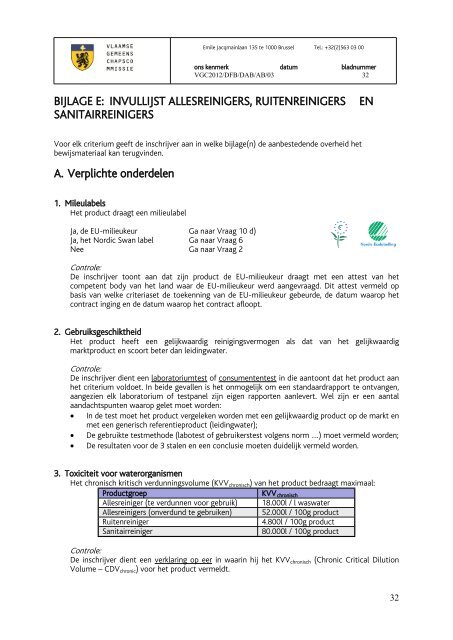 BIJLAGE - Vlaamse Gemeenschapscommissie