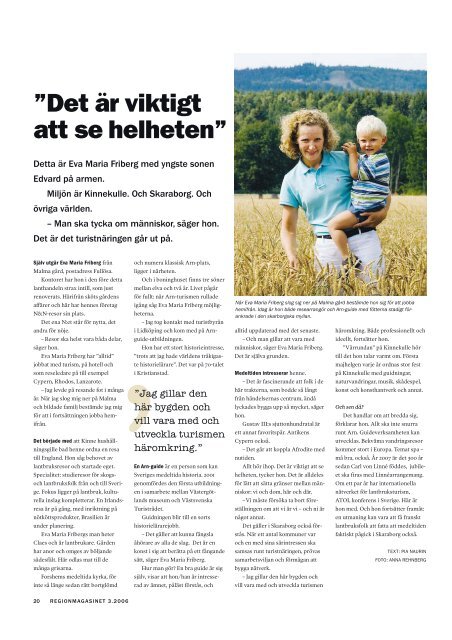 Regionmagasinet nr 3/2006 - Västra Götalandsregionen