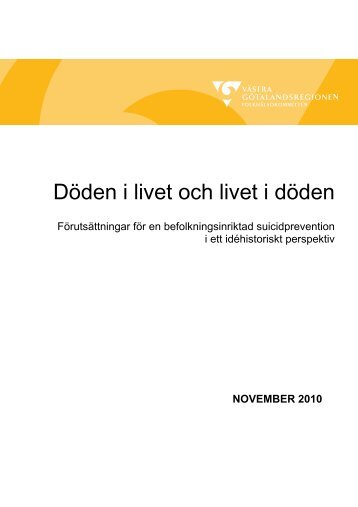 Döden i livet och livet i döden - Västra Götalandsregionen