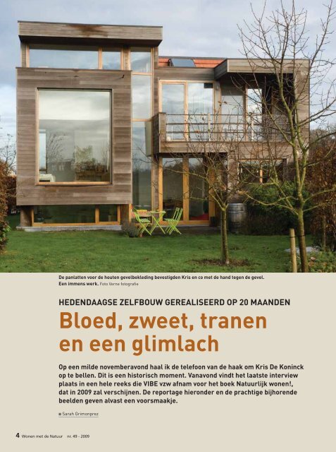 Bloed, zweet, tranen en een glimlach - Vibe