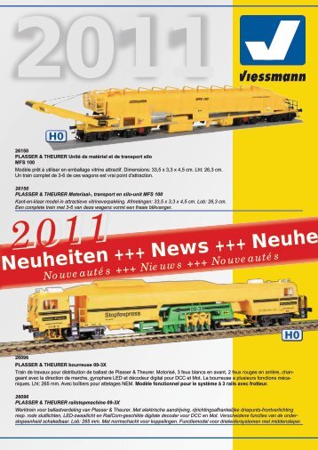 Nieuws 2011-1 - Viessmann Modellspielwaren GmbH
