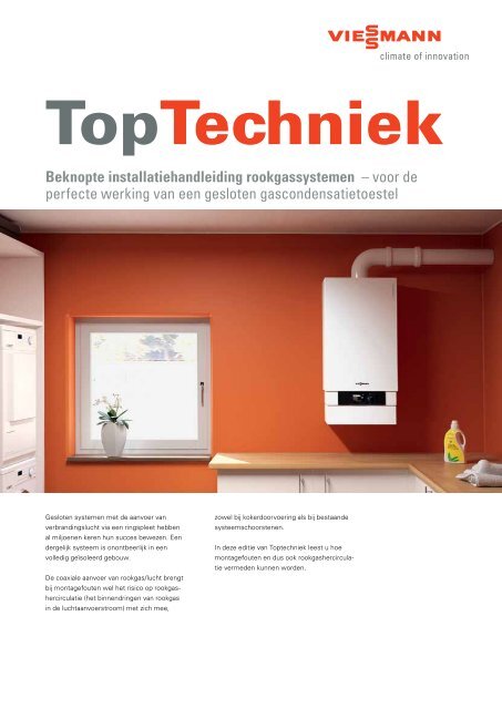 Rookafvoersystemen voor gascondensatieketels752 KB - Viessmann