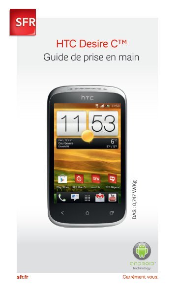 HTC Desire C™ - Assistance SFR