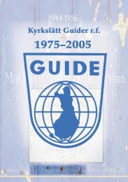 Kyrkslätts guider - Historik