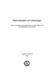 Nationalstaten och arkeologin