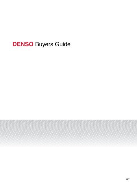 Lambda Sensors - Denso-am.eu