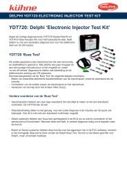 YDT720: Delphi 'Electronic Injector Test Kit'