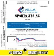 Sparta 375 SC A_Villa - Villa Crop Protection