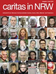 Sozial auch nach der Wahl - Caritas NRW
