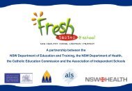 Healthy School Canteen Strategy - NSW Health - NSW Government