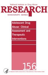 Adolescent Drug Abuse: Clinical Assessment and Therapeutic ...