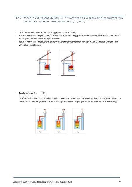 Algemene Regels voor GasInstallaties op aardgas - Vinçotte