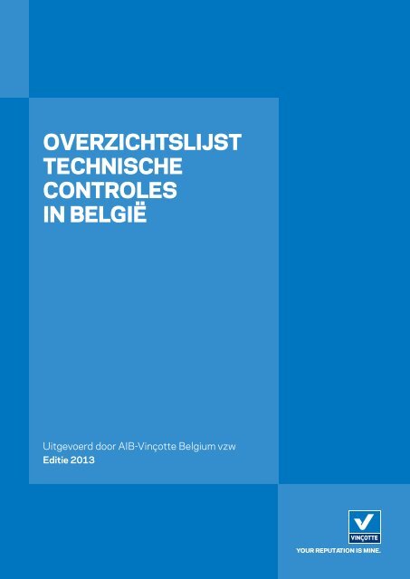 Ga naar Overzichtslijst Technische Controles in België - Vinçotte