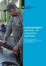 Inspecties bij autowas- en autopoetsbedrijven - Inspectie SZW