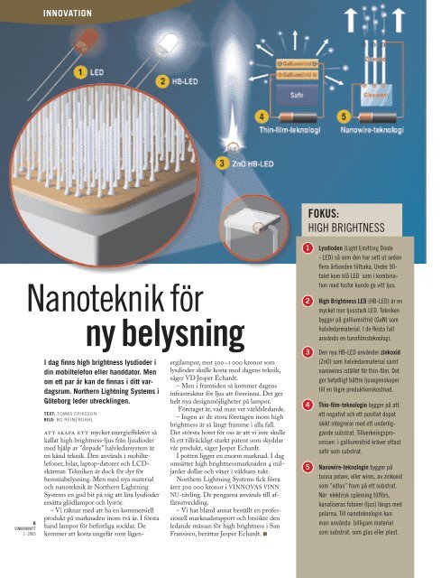 Göteborgsandan in i biomedicin Göteborgsandan in i ... - Vinnova