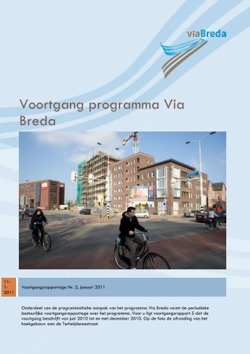 Voortgangsrapportage Via Breda januari 2011 ... - Gemeente Breda