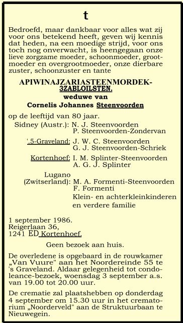 september PDF - Historische Kring In de Gloriosa