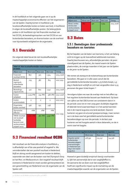 Verkenning Maatschappelijke Kosten en Baten - Sport Knowhow XL