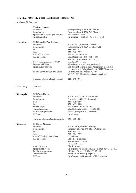 SOA consensus 1997 - Huidziekten.nl