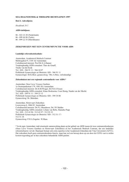 SOA consensus 1997 - Huidziekten.nl