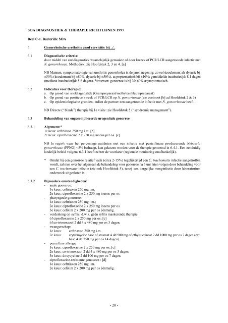 SOA consensus 1997 - Huidziekten.nl