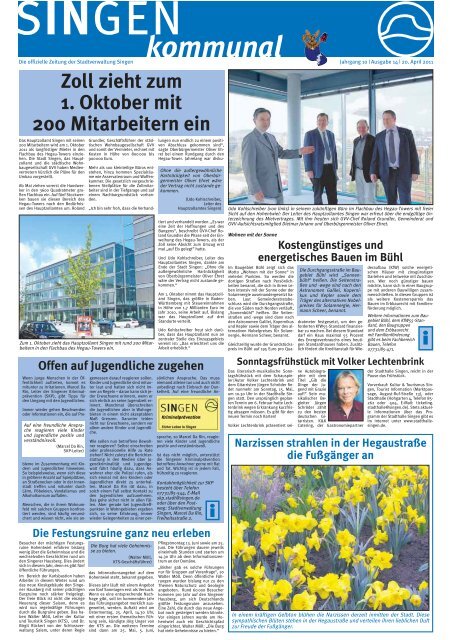 20. Apr. 2011 - Singener Wochenblatt