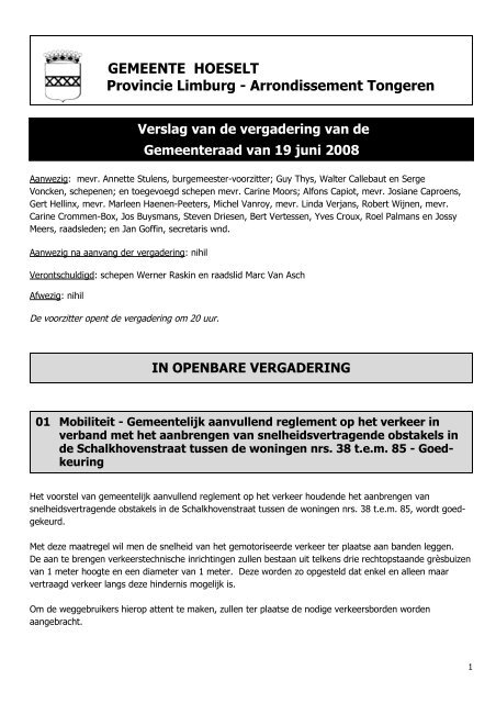 19 juni - Hoeselt.Be