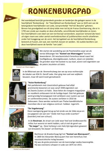 PDF Fiche Ronkenburgpad Lede (1.050 kB) - Gemeente Lede