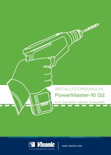 D-303831 PowerMaster-10/30 G2 Installatörshandbok - Visonic