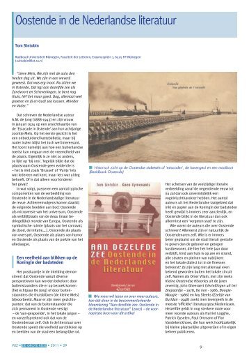 Oostende in de Nederlandse literatuur - Vlaams Instituut voor de Zee